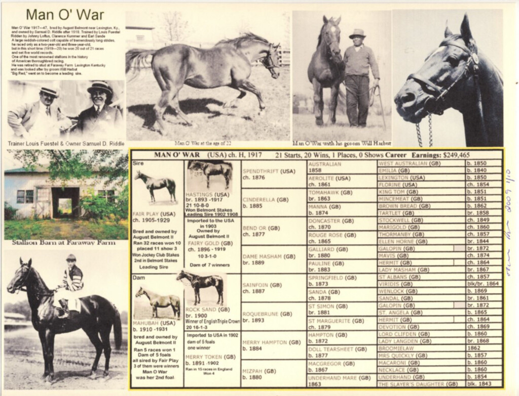 An Old Newspaper Article Features Horses And Men