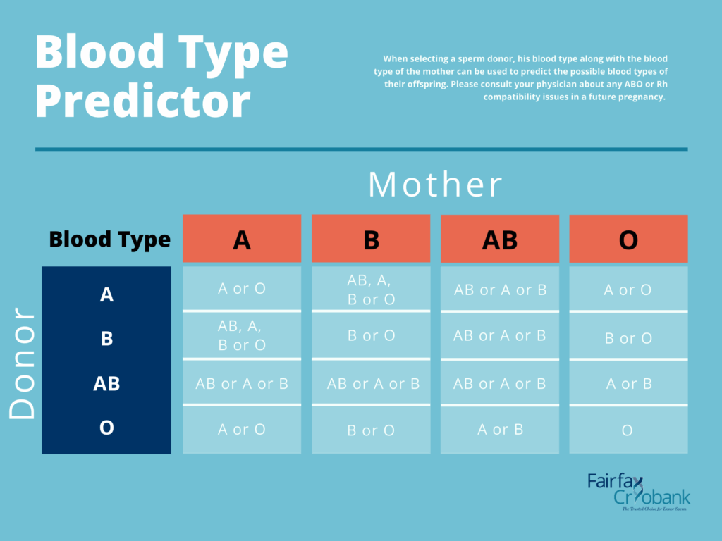 Blood Types Genetics Chart
