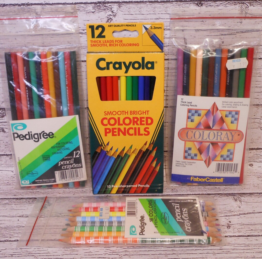 Colored Pencils By Crayola Pedigree faber Castellcoloray Etsy