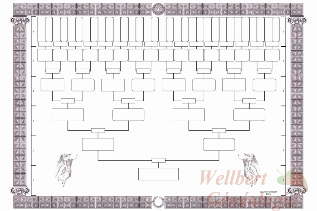 Family Tree Template 6 Generations