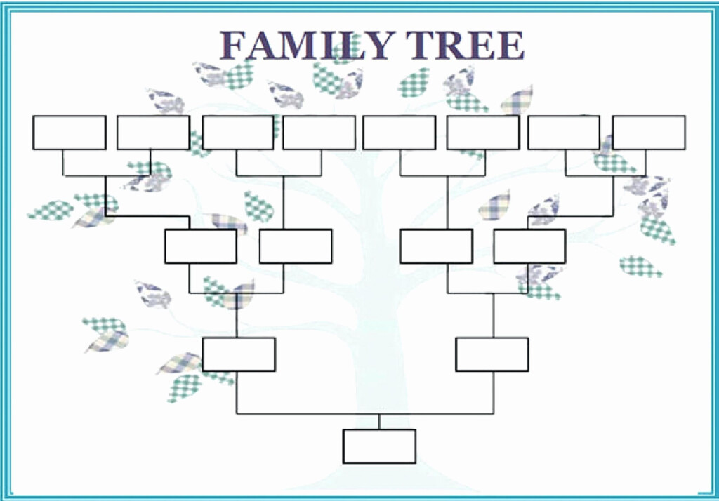 Family Tree Template With Siblings Inspirational 12 13 Family Tree 