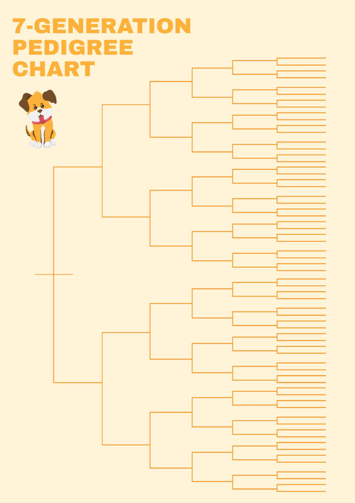 FREE Pedigree Chart PDF Template Download Template