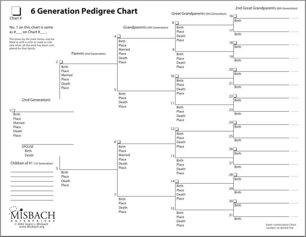 How To Read A Family Pedigree Chart Free Worksheets Printable