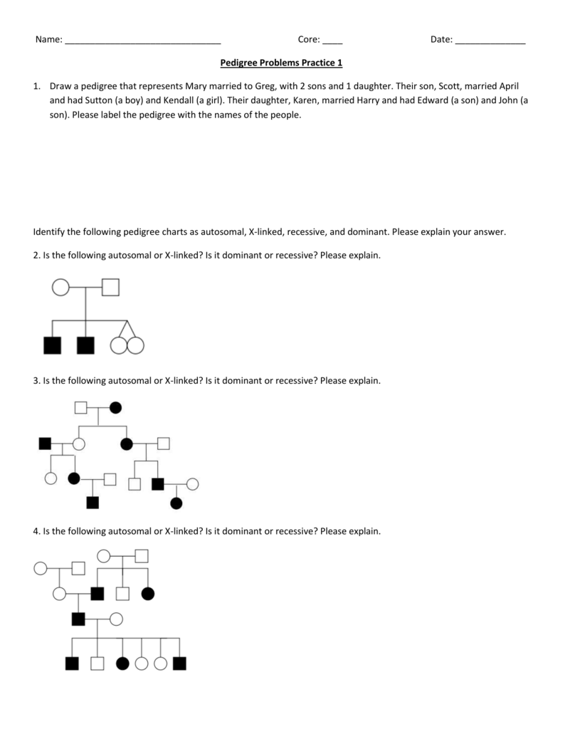 Muscular Dystrophy Pedigree Chart Answer Key Keski