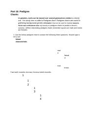 Pedigree Charts Part 10 Pedigree Charts In Genetics Traits Can Be 