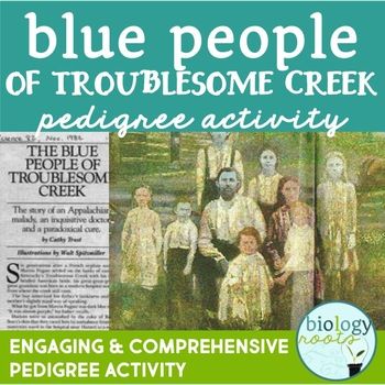 Pedigree Practice The Blue People Pedigree Activity By Biology Roots