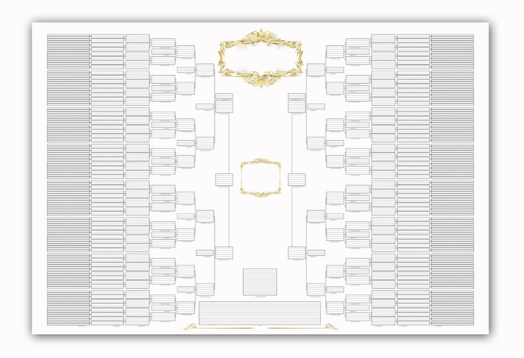 Printable 10 Generation Family Tree Template Excel